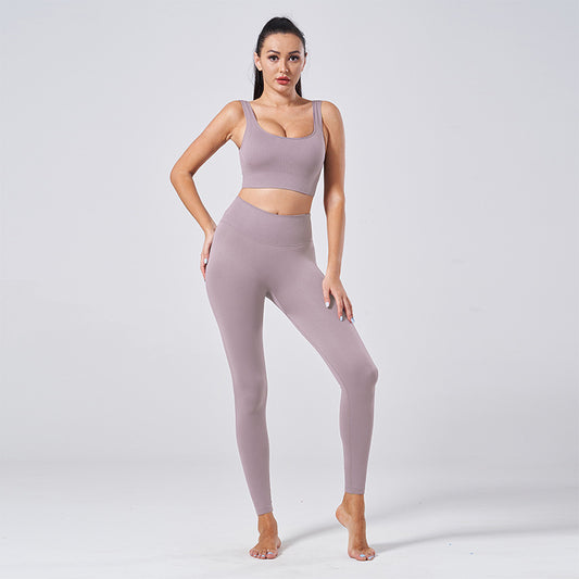 Women's Yoga Quick Drying Sports Bra Set