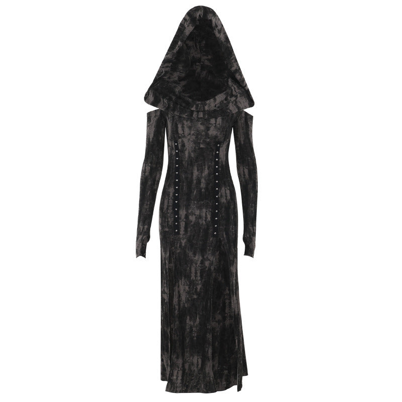 Dark Temperament Personality Slim Fit Dress
