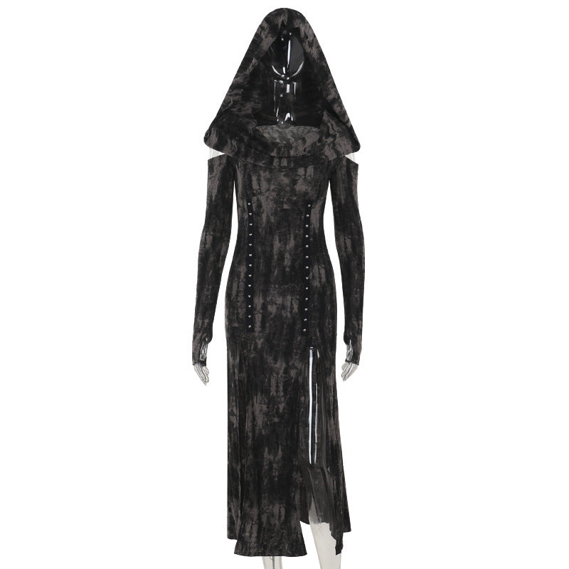Dark Temperament Personality Slim Fit Dress