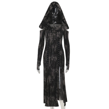 Dark Temperament Personality Slim Fit Dress
