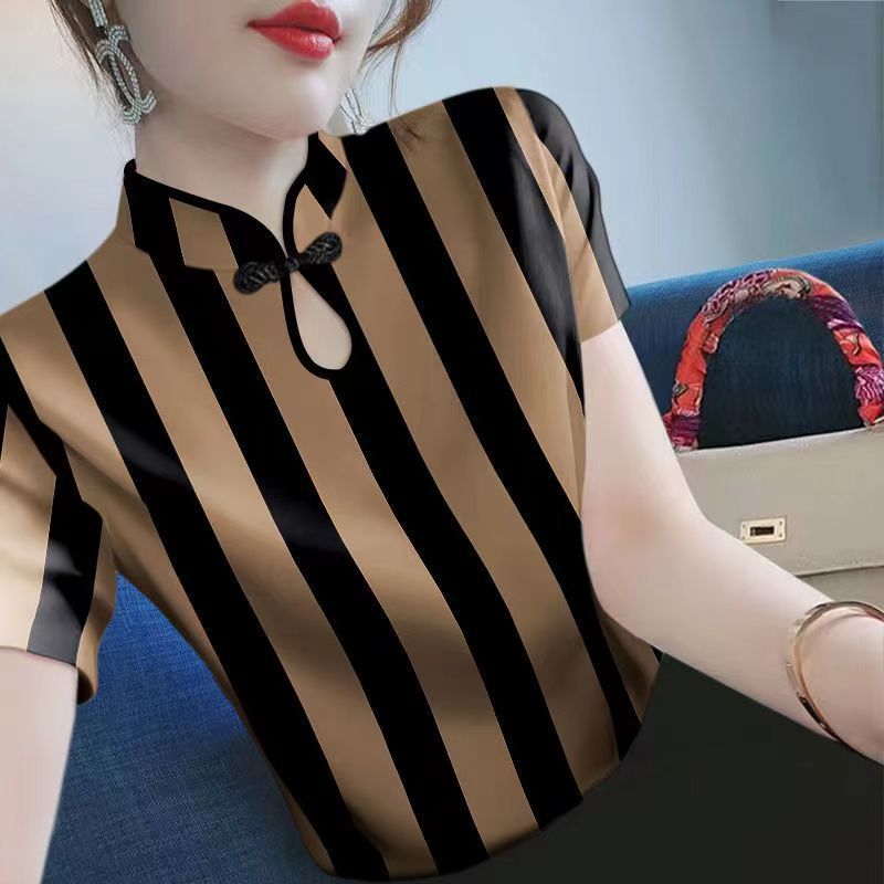 Retro Cheongsam Shirt Women's Summer